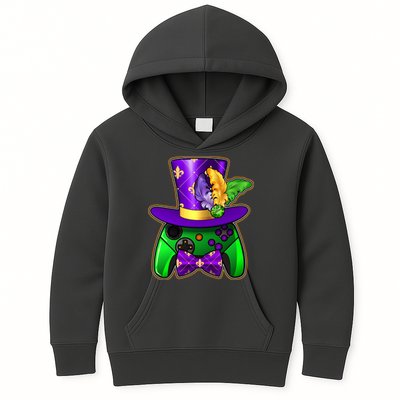 Funny Cool Mardi Gras Video Game Controller Gamer Kids Hoodie