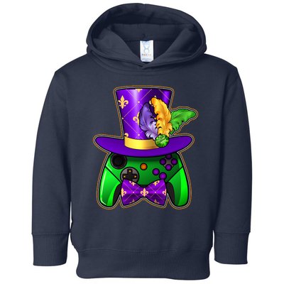 Funny Cool Mardi Gras Video Game Controller Gamer Toddler Hoodie