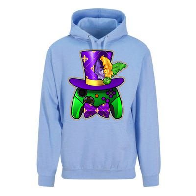 Funny Cool Mardi Gras Video Game Controller Gamer Unisex Surf Hoodie