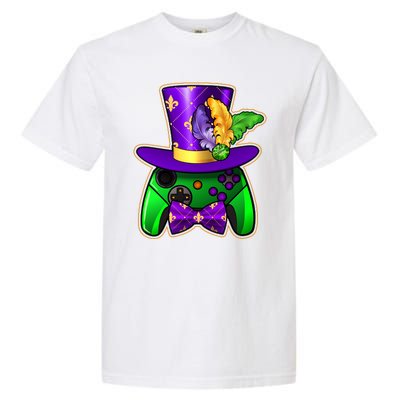 Funny Cool Mardi Gras Video Game Controller Gamer Garment-Dyed Heavyweight T-Shirt