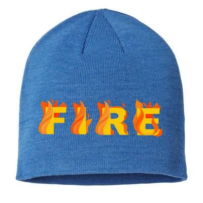 FIRE Couple Matching DIY Last Minute Halloween Party Costume Sustainable Beanie