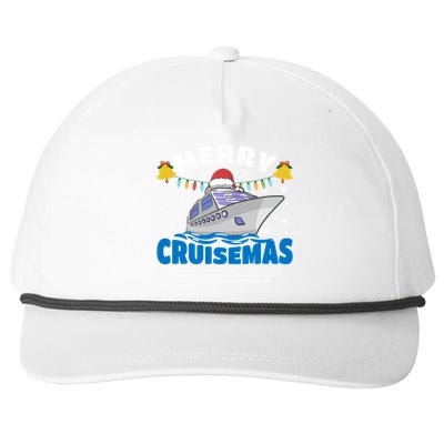 Family Cruisemas Matching Cruise Ship Christmas Gift Snapback Five-Panel Rope Hat