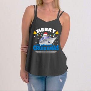 Family Cruisemas Matching Cruise Ship Christmas Gift Women's Strappy Tank