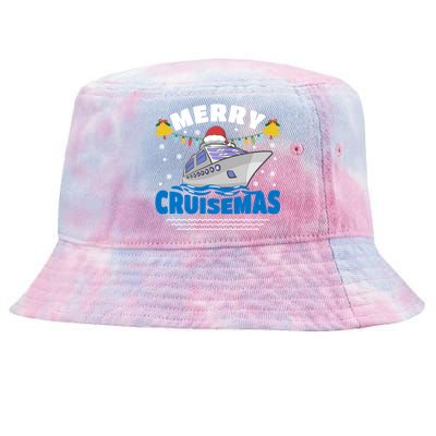 Family Cruisemas Matching Cruise Ship Christmas Gift Tie-Dyed Bucket Hat