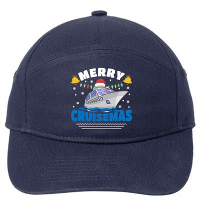 Family Cruisemas Matching Cruise Ship Christmas Gift 7-Panel Snapback Hat