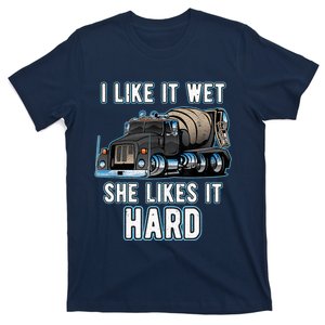 Funny Concrete Mixer - Cement Mixer Truck Driver Present T-Shirt