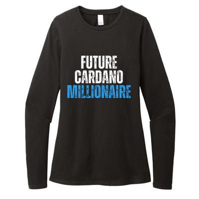 Future Cardano Millionaire ADA Womens CVC Long Sleeve Shirt