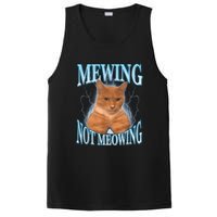 Funny Cat Meme Mewing Looksmax Meowing Cat Trend PosiCharge Competitor Tank