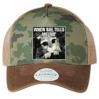 Funny Cat Meme When Bae Tells Me No Legacy Tie Dye Trucker Hat
