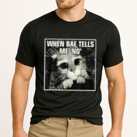Funny Cat Meme When Bae Tells Me No Performance Shirt