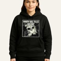Funny Cat Meme When Bae Tells Me No Hoodie