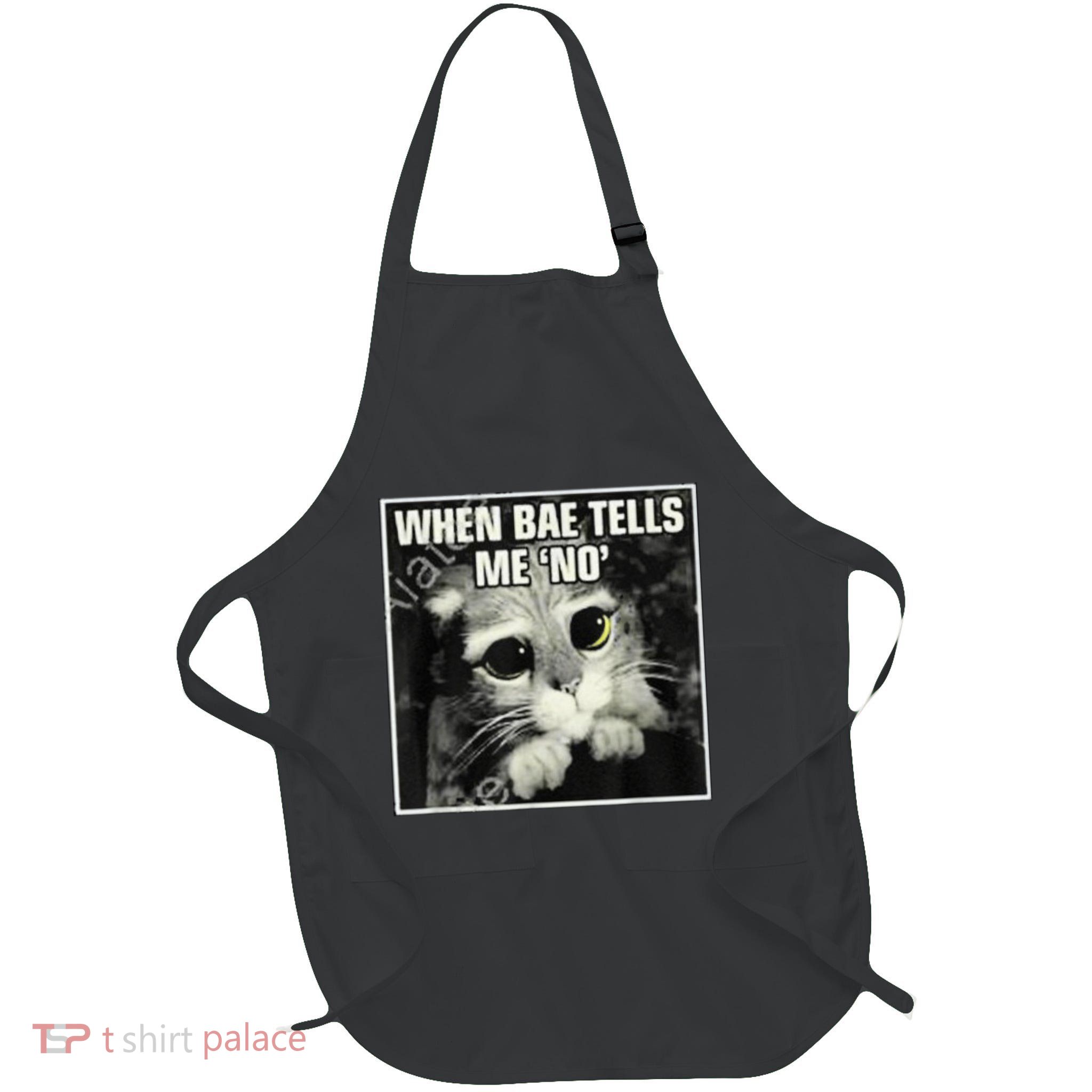 Funny Cat Meme When Bae Tells Me No Apron