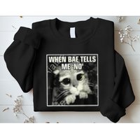 Funny Cat Meme When Bae Tells Me No Sweatshirt