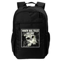 Funny Cat Meme When Bae Tells Me No Backpack
