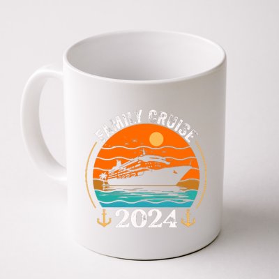 Family Cruise Matching 2024 Family Cruise Trip 2024 Coffee Mug