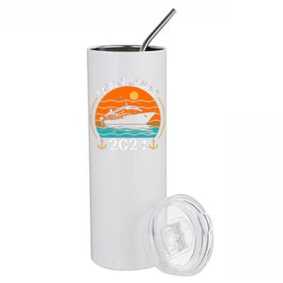 Family Cruise Matching 2024 Family Cruise Trip 2024 Stainless Steel Tumbler