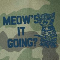 Funny Cat MeowS It Going Cute Cat Pun Legacy Tie Dye Trucker Hat