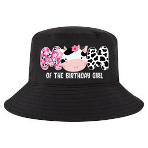 Funny Cow Mom Of The Birthday Girl Cow Farm Birthday Family Cool Comfort Performance Bucket Hat