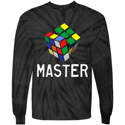 Fun Cube Master Tie-Dye Long Sleeve Shirt