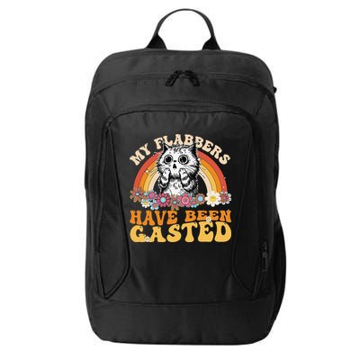Funny Cat Meme My Flabbers Have Been Gasted City Backpack