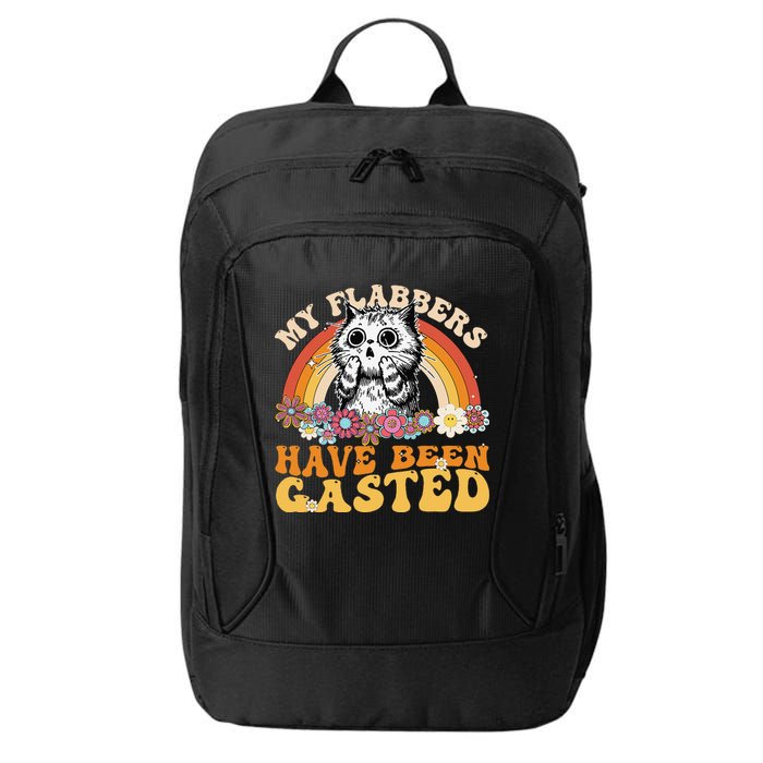 Funny Cat Meme My Flabbers Have Been Gasted City Backpack