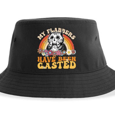 Funny Cat Meme My Flabbers Have Been Gasted Sustainable Bucket Hat