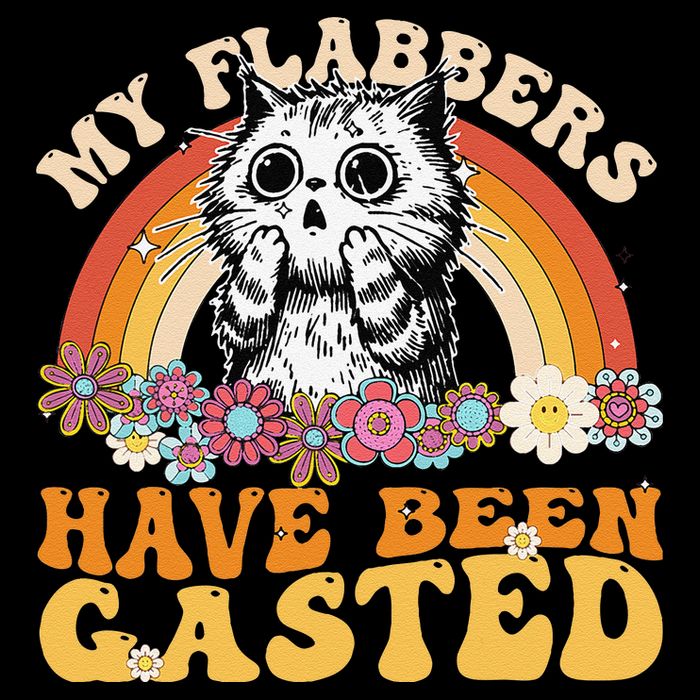 Funny Cat Meme My Flabbers Have Been Gasted Bucket Hat