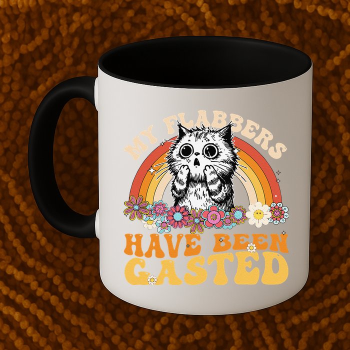 Funny Cat Meme My Flabbers Have Been Gasted Mug