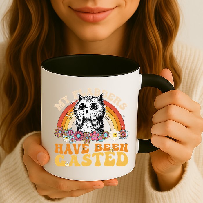 Funny Cat Meme My Flabbers Have Been Gasted Mug