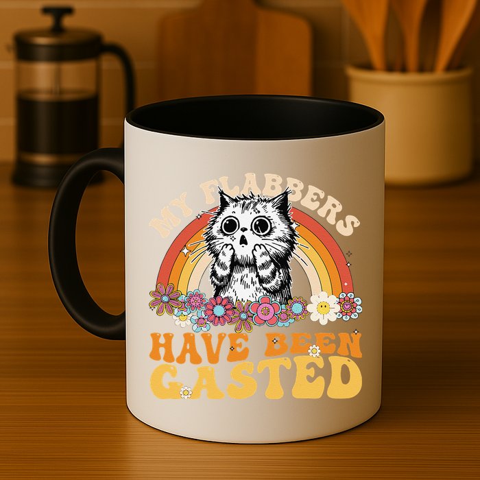 Funny Cat Meme My Flabbers Have Been Gasted Mug
