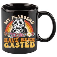 Funny Cat Meme My Flabbers Have Been Gasted 11oz C Handle Ceramic Mug