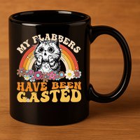 Funny Cat Meme My Flabbers Have Been Gasted 11oz C Handle Ceramic Mug