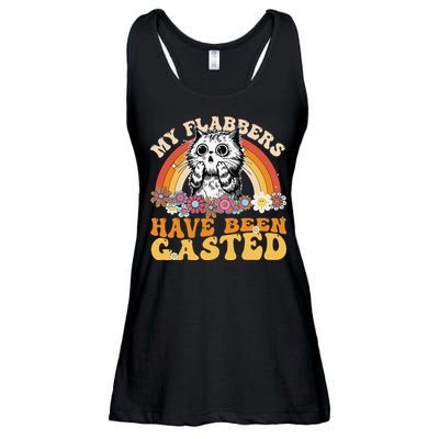 Funny Cat Meme My Flabbers Have Been Gasted Ladies Essential Flowy Tank