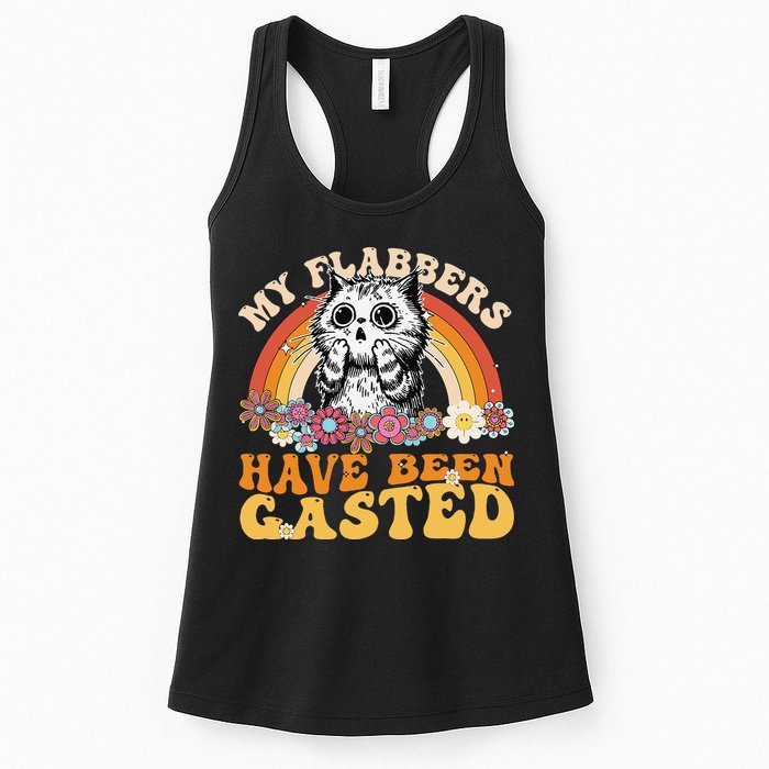 Funny Cat Meme My Flabbers Have Been Gasted Womens Tank Top