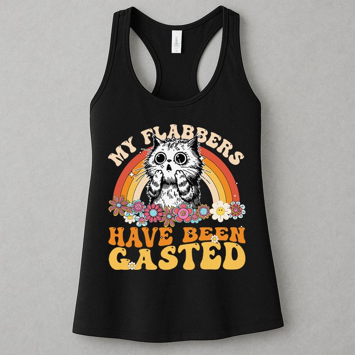 Funny Cat Meme My Flabbers Have Been Gasted Womens Tank Top