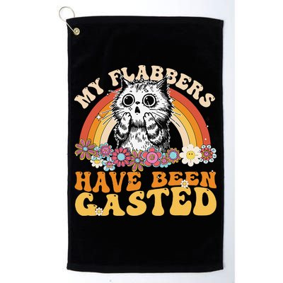Funny Cat Meme My Flabbers Have Been Gasted Golf Towel