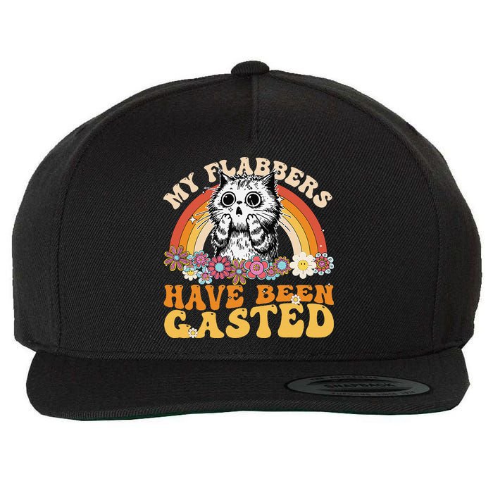 Funny Cat Meme My Flabbers Have Been Gasted Wool Snapback Cap