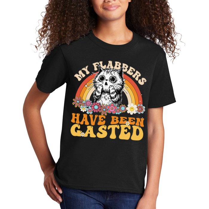Funny Cat Meme My Flabbers Have Been Gasted Kids T-Shirt