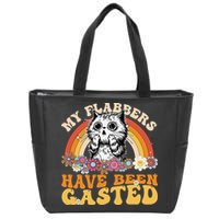 Funny Cat Meme My Flabbers Have Been Gasted Zip Tote Bag