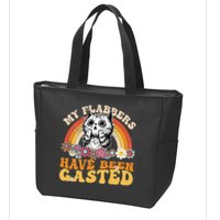 Funny Cat Meme My Flabbers Have Been Gasted Zip Tote Bag