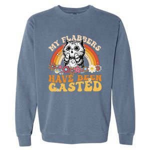 Funny Cat Meme My Flabbers Have Been Gasted Garment-Dyed Sweatshirt