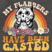 Funny Cat Meme My Flabbers Have Been Gasted Vector Backpack