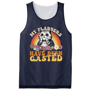 Funny Cat Meme My Flabbers Have Been Gasted Mesh Reversible Basketball Jersey Tank