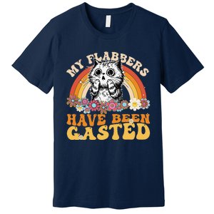 Funny Cat Meme My Flabbers Have Been Gasted Premium T-Shirt