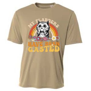 Funny Cat Meme My Flabbers Have Been Gasted Cooling Performance Crew T-Shirt