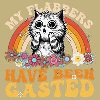 Funny Cat Meme My Flabbers Have Been Gasted T-Shirt