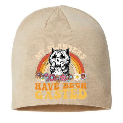 Funny Cat Meme My Flabbers Have Been Gasted Sustainable Beanie