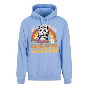 Funny Cat Meme My Flabbers Have Been Gasted Unisex Surf Hoodie