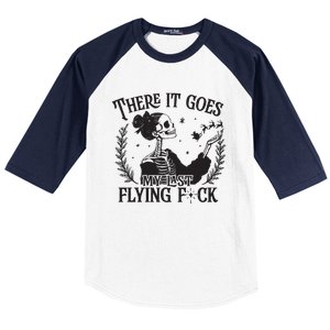 Funny Christmas My Last Flying Fuck Mom Christmas Baseball Sleeve Shirt