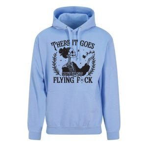 Funny Christmas My Last Flying Fuck Mom Christmas Unisex Surf Hoodie